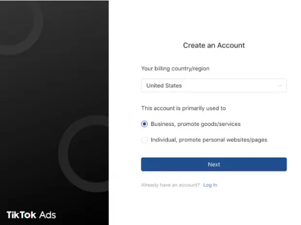 TikTok Ads Account