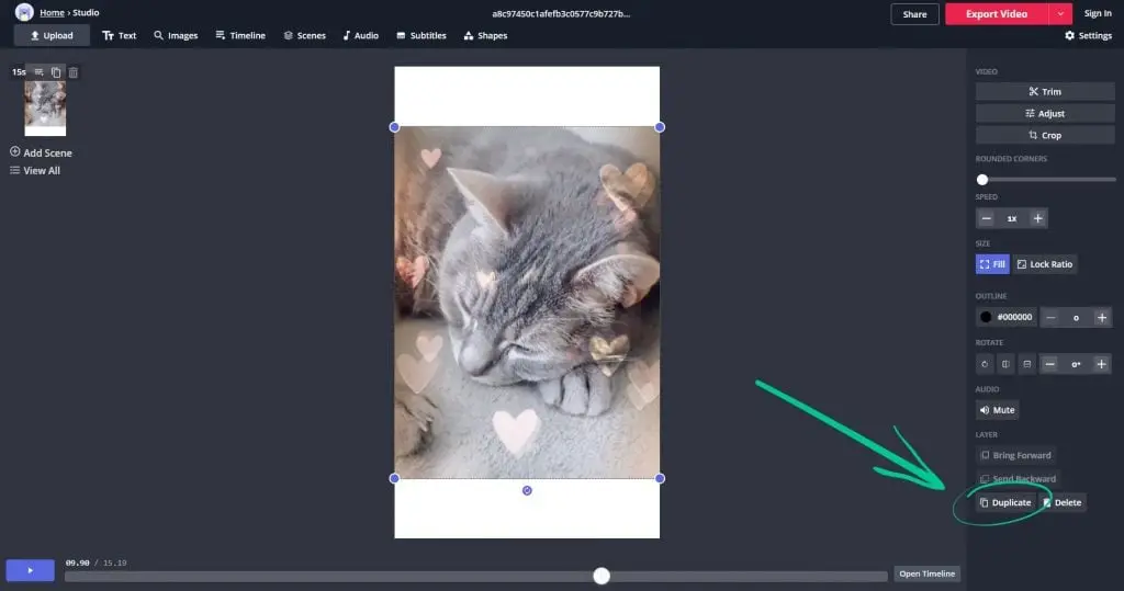 Blur the Watermark