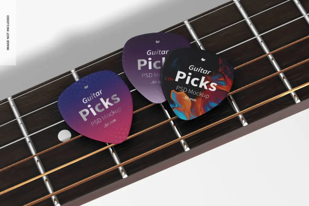 Guitar Picks and Drumsticks
