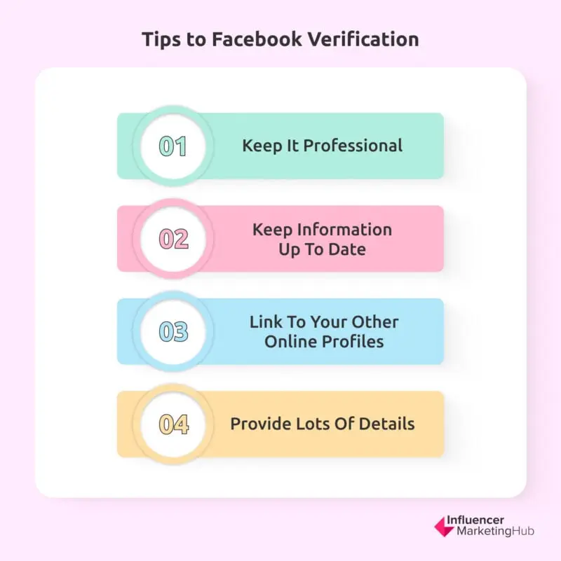 Tips Facebook Verification