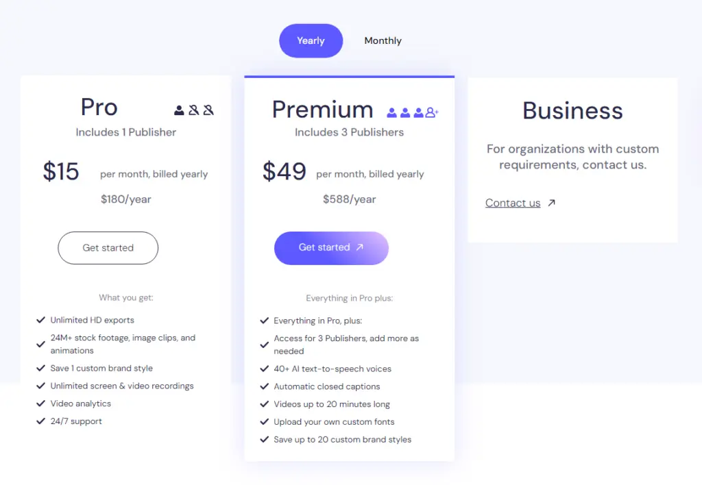 Social Media Video Maker Biteable