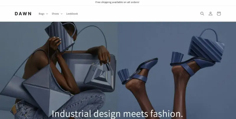 Dawn shopify online theme