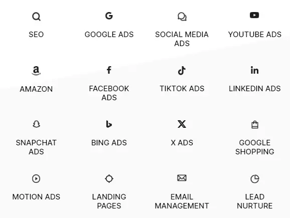 Disruptive marketing services 