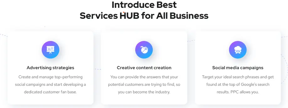 Hub marketing agency services 