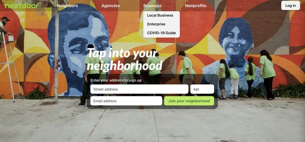 Nextdoor marketplace