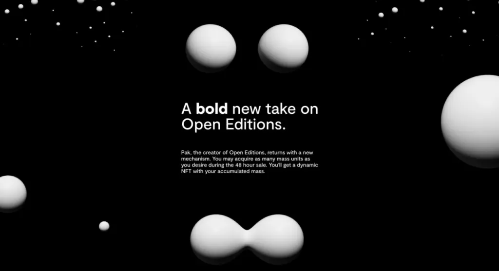 ‘Merge’, Pak’s revamp for Open Editions