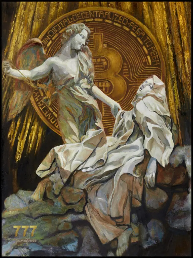 trevorjonesart The Bitcoin Angel
