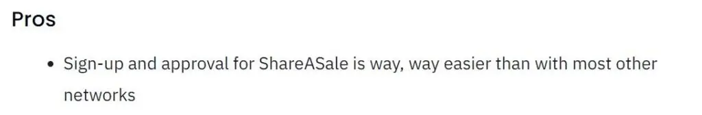 AuthorityHacker’s review on ShareASale