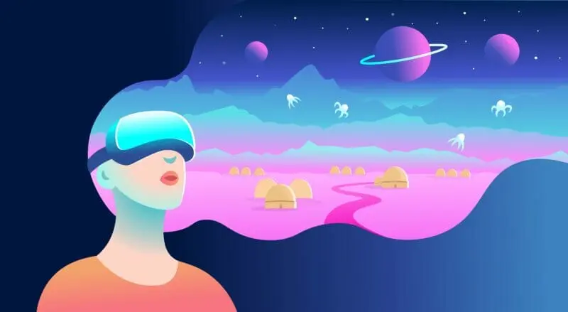 VR/AR stock image