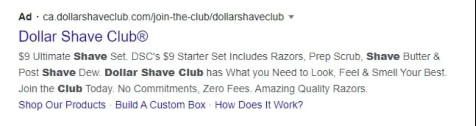 Dollar Shave Club Best Google Ads Agencies