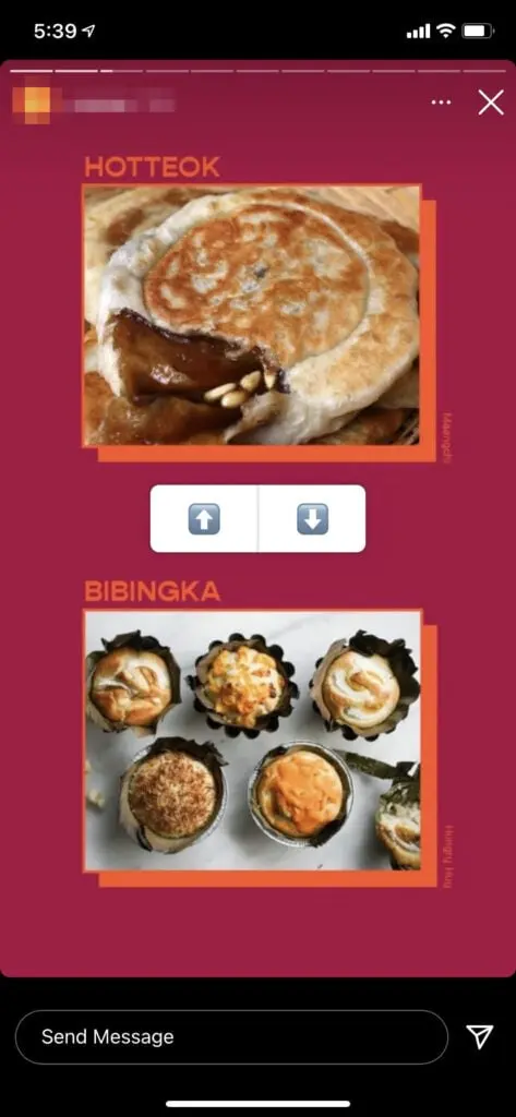 Vote in Instagram Reels