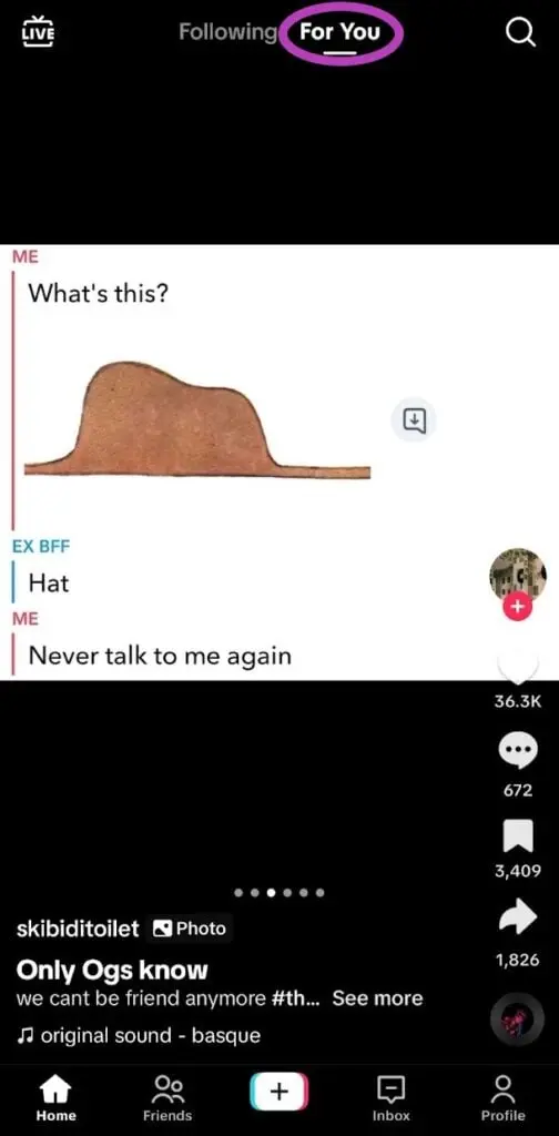 TikTok For You Page