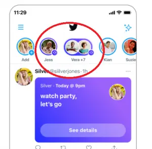 Twitter Spaces live stream