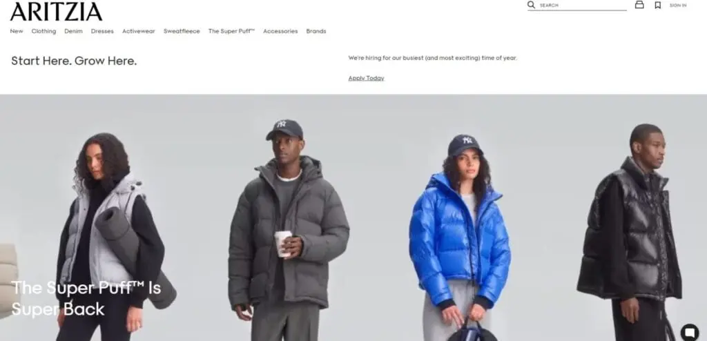 Biggest eCommerce Sites That Use Afterpay in 2024 Aritzia