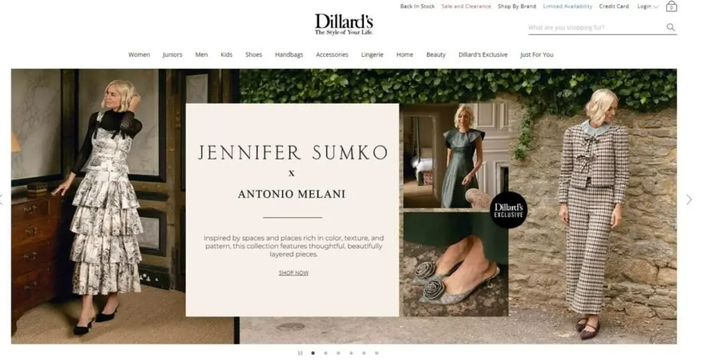 Biggest eCommerce Sites That Use Afterpay in 2024 Dillard's