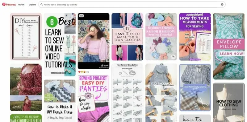 ow to sew a dress step by step DIY pinterest