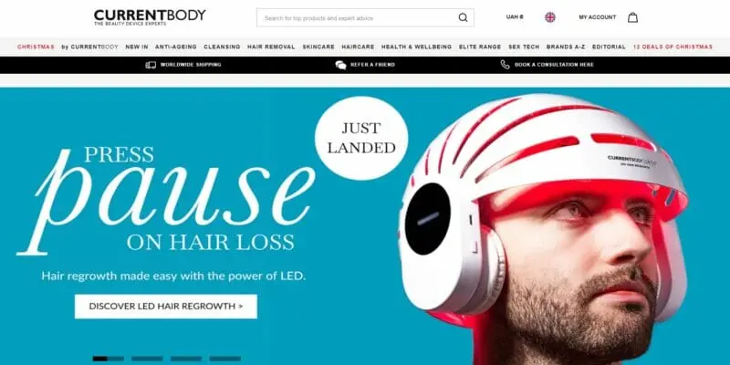 CurrentBody health and beauty technology