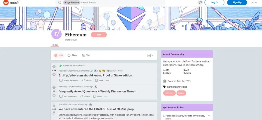 R/Ethereum about Ethereum operations
