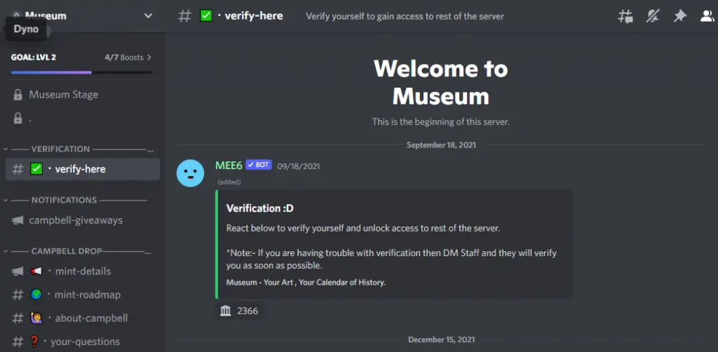 Museum NFT