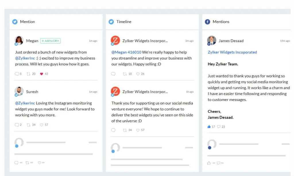 Social CRM tools