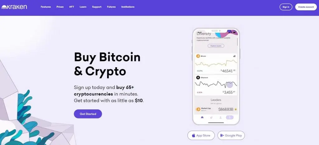 Kraken is a well-established cryptocurrency exchange