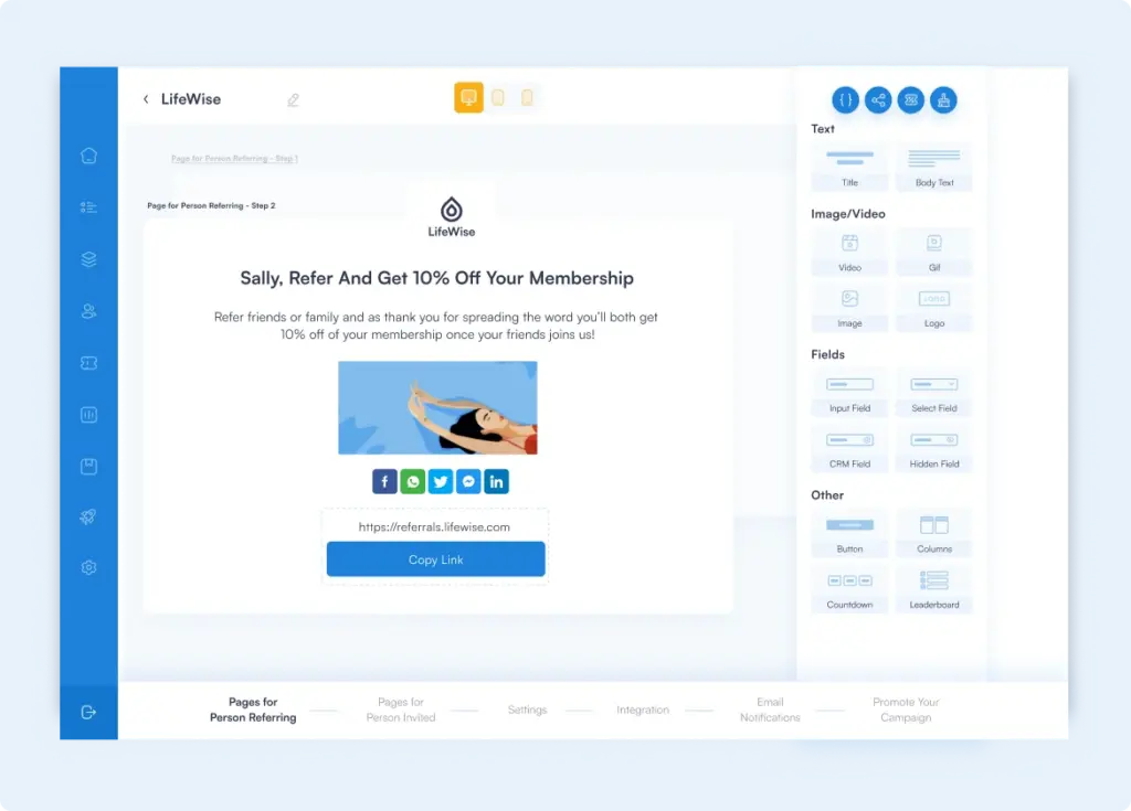 Referral tracking