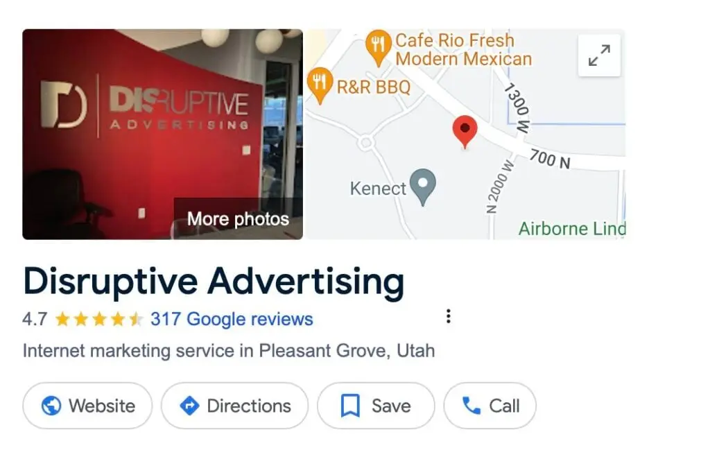 Disruptive Advertising