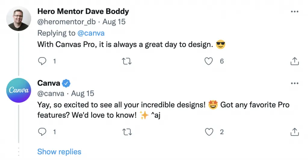 Handling audience interactions