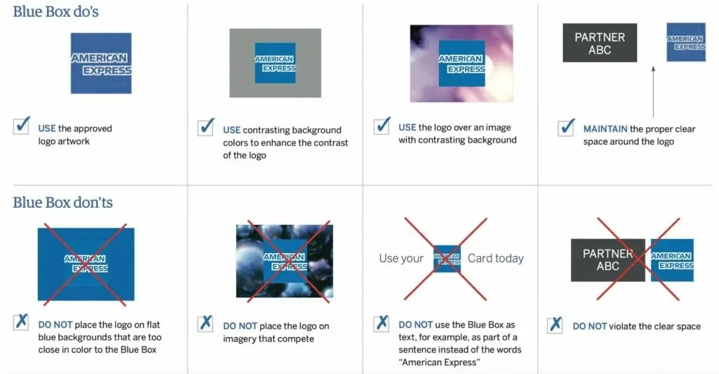 American Express Branding Guide 