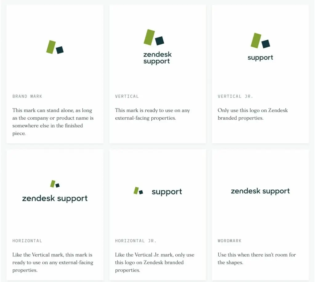 Zendesk Branding Guide 