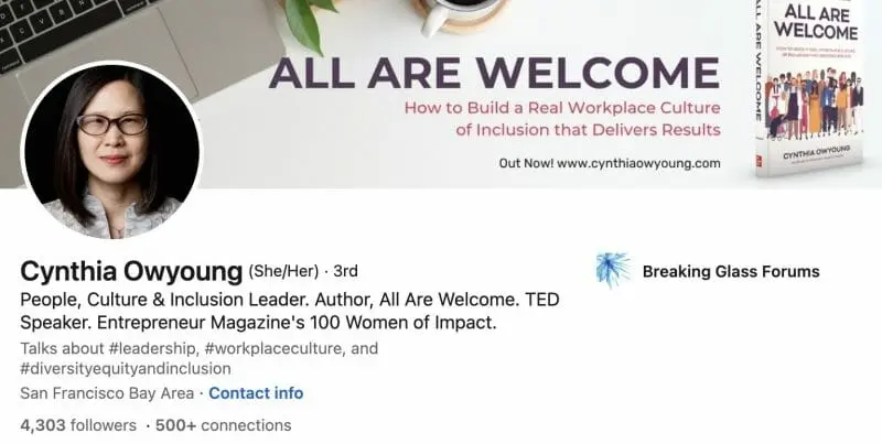 Cynthia Owyoung linkedin