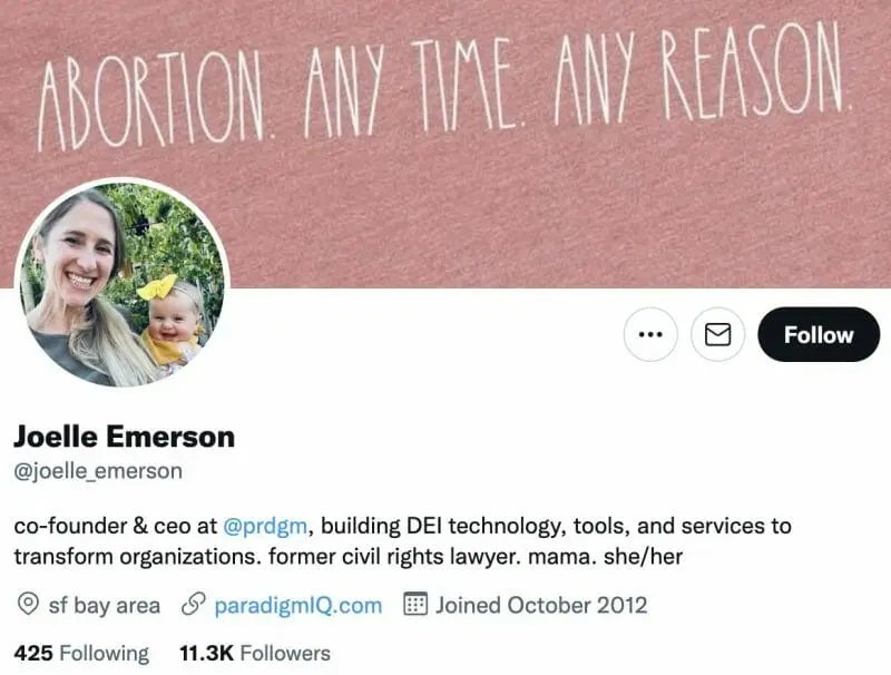 Joelle Emerson twitter
