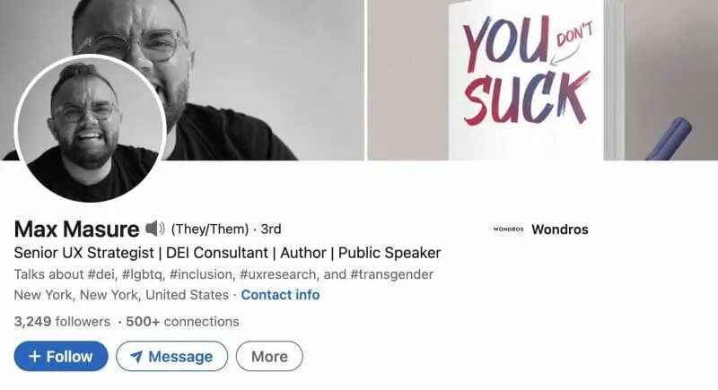 Max Masure linkedin
