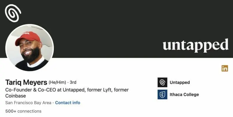 Tariq Meyers linkedin