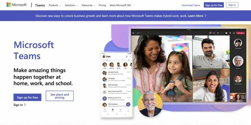 Microsoft Team - Platform for Virtual Events