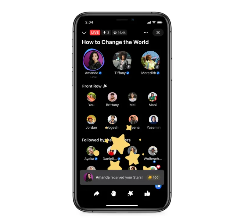 Live Audio Rooms / Facebook