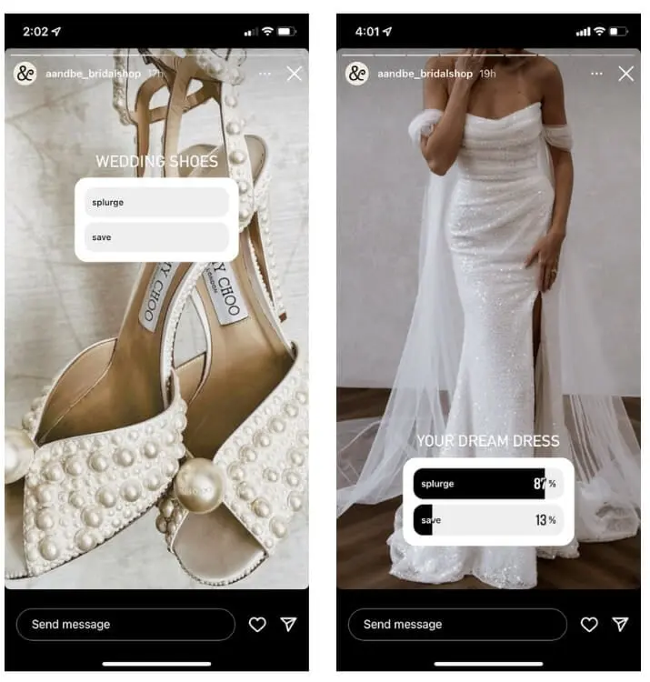 Audience’s Priorities / Instagram