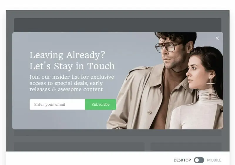 Gleam offer example