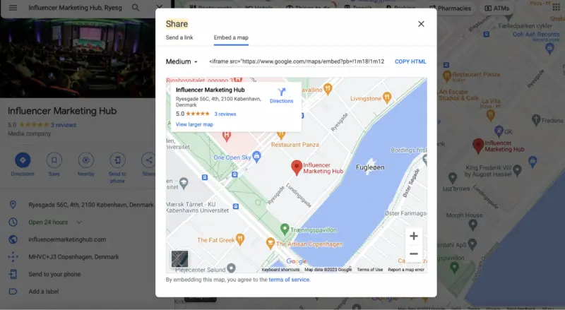 Elfsight Embed map function - How to Embed Google Reviews