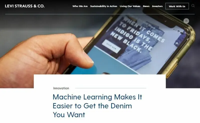 Levi Strauss & Co. / AI business forecasting tools