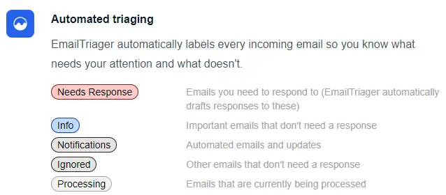 Automated categorization 
