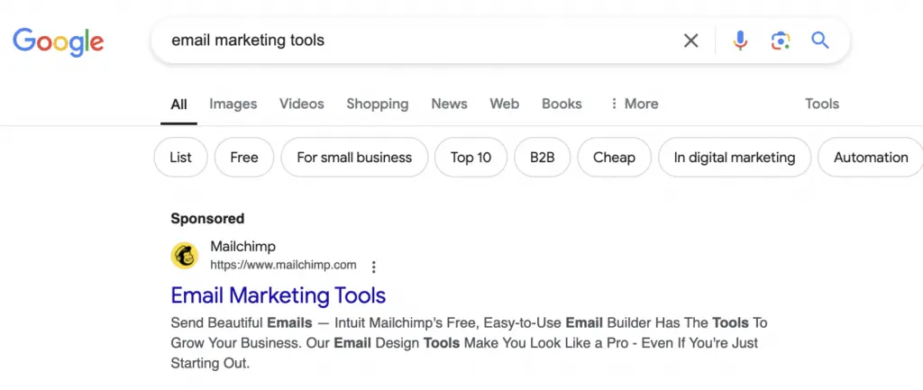email marketing tools