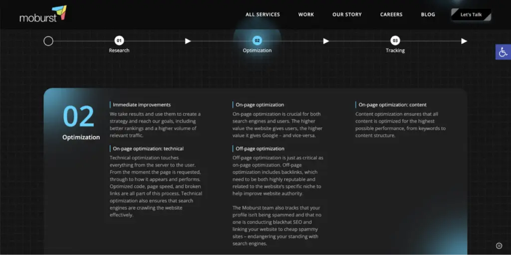 Moburst off-page optimization