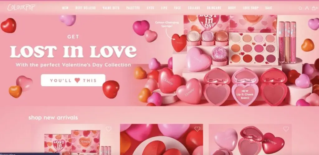 ColourPop Cosmetics Marketing Example