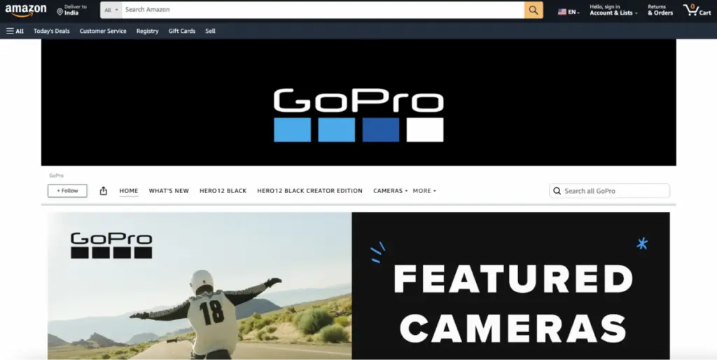 GoPro Amazon Marketing Example