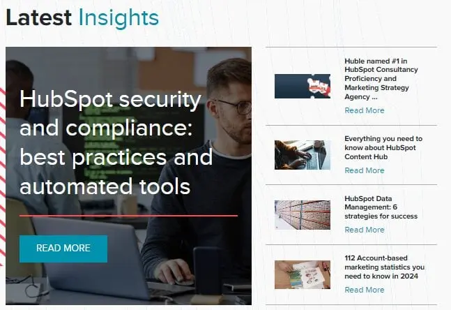 Huble latest insights