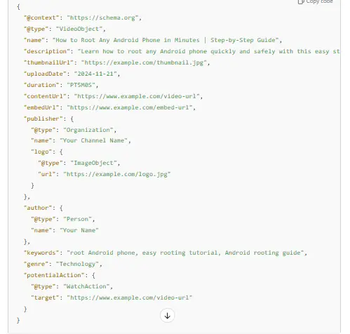 ChatGPT output 