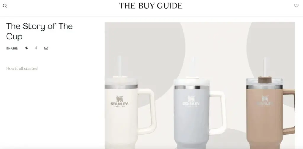 Stanley Quencher campaign
