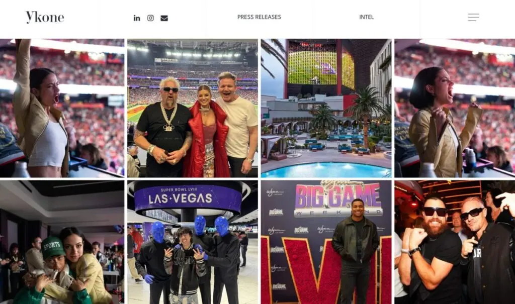 YKONE Las Vegas campaign