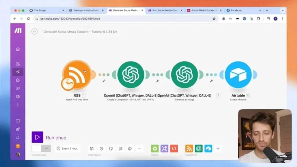 Automated Social Media Content Agent